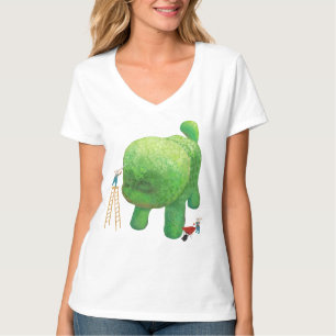 T-shirt Les jardiniers de chats et les animaux verts