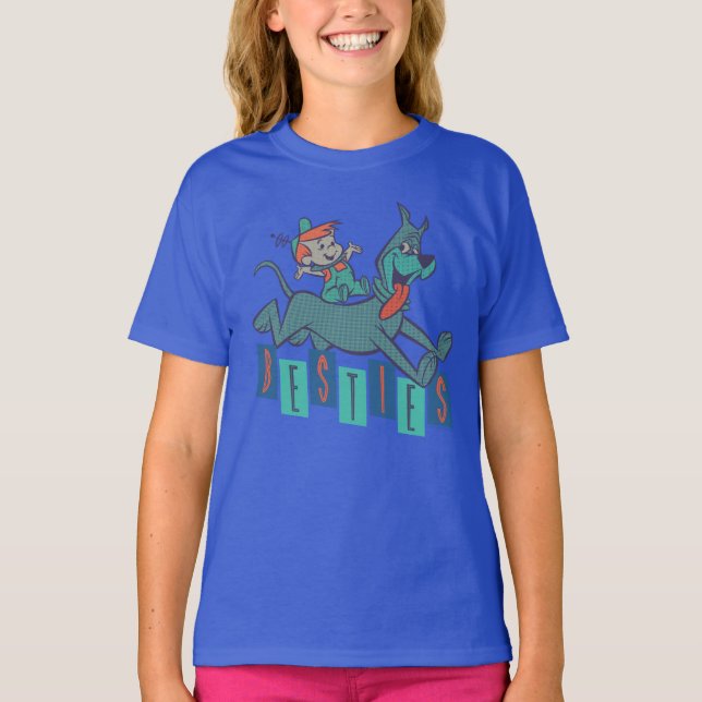 T-shirt Les Jetsons | Elroy & Astro Besties (Devant)