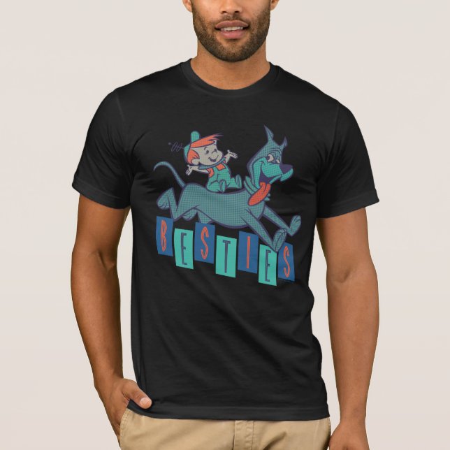 T-shirt Les Jetsons | Elroy & Astro Besties (Devant)