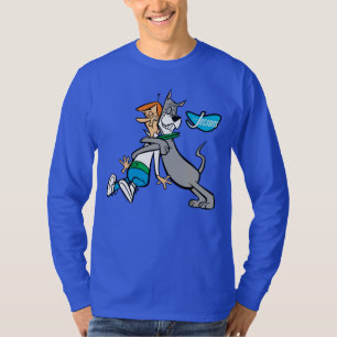 T-shirt Les Jetsons George & Astro Hug