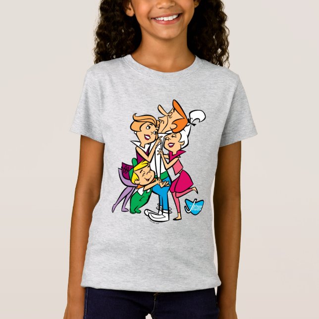 T-Shirt Les Jetsons | La famille (Devant)