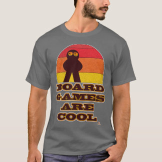 T-shirt Les Jeux De Conseil Sont Cool Fun Meeple Hipster