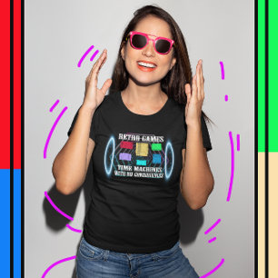 T-shirt Les Jeux Rétro Sont Comme Les Machines À Temps - J