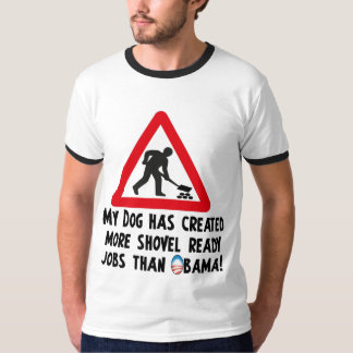 T-shirt Les JOBs prêts de pelle - anti Obama