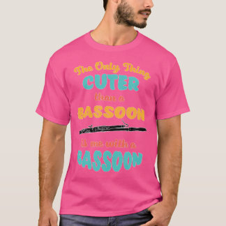 T-shirt Les Joueurs Du Basson Sont Mignons Avec Bassoons O