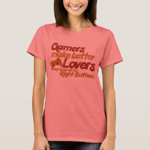 T-shirt Les joueurs font de meilleurs amoureux