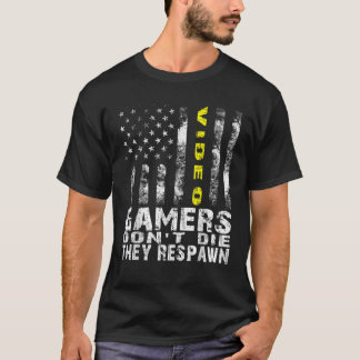 T-shirt Les joueurs ne meurent pas ils respectent avec le