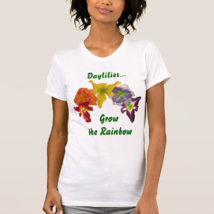 T-shirt Les jours grandissent l'arc-en-ciel