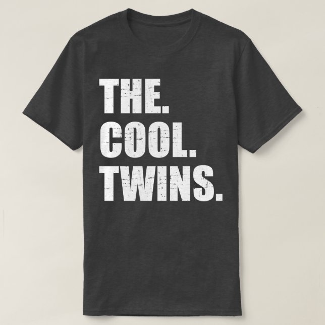 T-shirt Les jumeaux cool (Design devant)