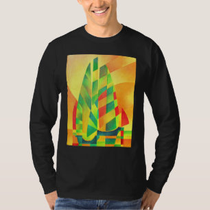 T-shirt Les Junes Chinoises Coucher De Soleil Voiles Et Om