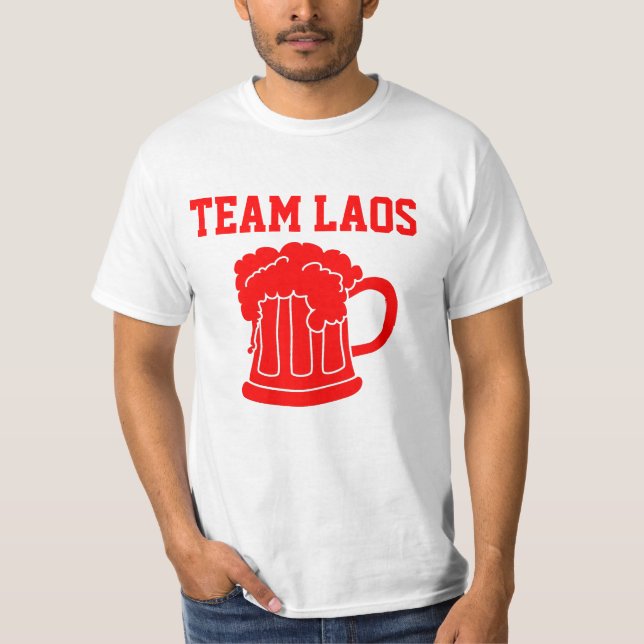 T-shirt Les Laotiens d'équipe (Devant)