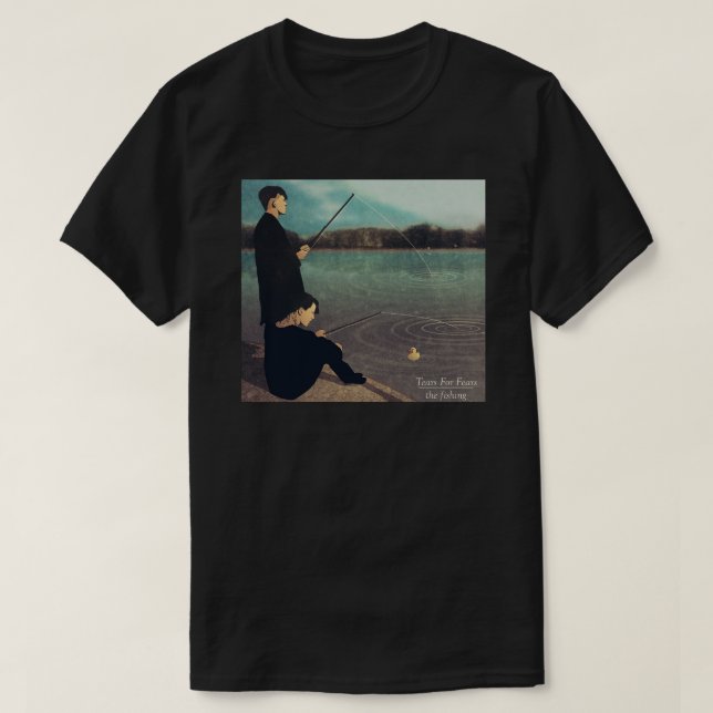 T-shirt Les larmes pour la peur - L'art de la pêche (Design devant)