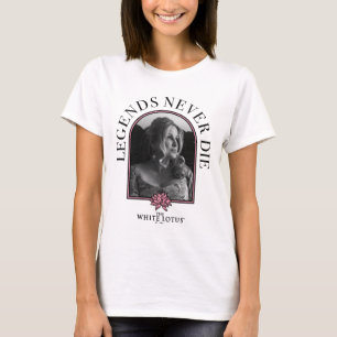 T-shirt Les légendes ne meurent jamais - Le Lotus Blanc
