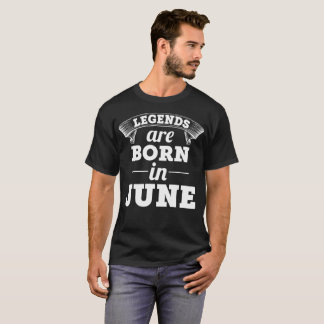 T-shirt Les légendes sont en juin chemise née