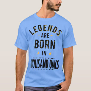 T-shirt Les Légendes Sont Nées Dans Mille Chênes