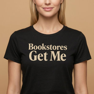 T-shirt Les librairies me donnent envie de lire