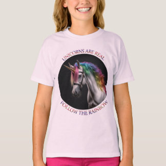 T-shirt Les licornes sont réelles