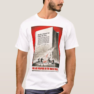 T-shirt Les livres sont la deuxième guerre mondiale