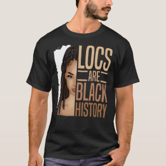 T-shirt Les Locus sont Noirs Histoire Les Noirs Africains