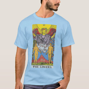 T-shirt Les Lovers Tarot Card Tarots Lecture