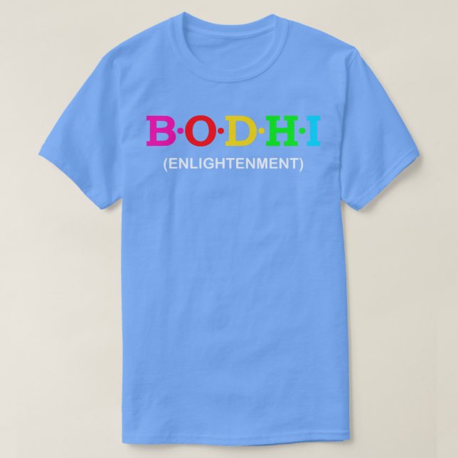 T-shirt Les Lumières de Bodhi (Design devant)