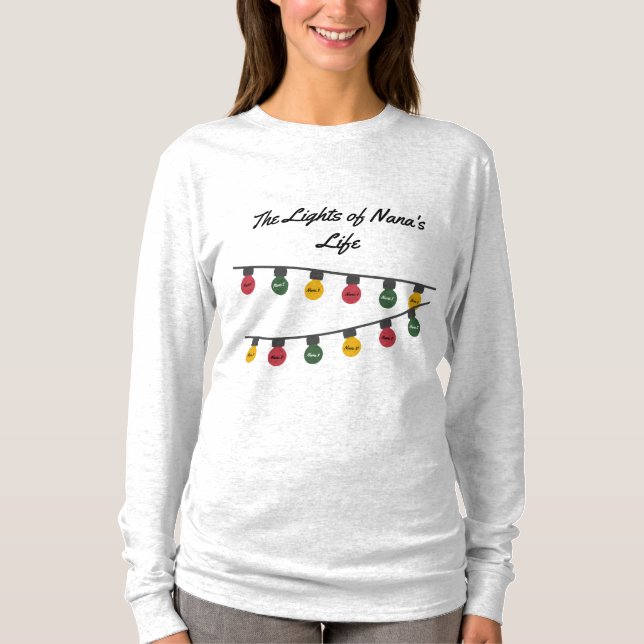 T-shirt Les lumières de la vie de Nana (Devant)