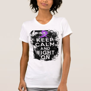 T-shirt Les lupus gardent le calme et continuent à