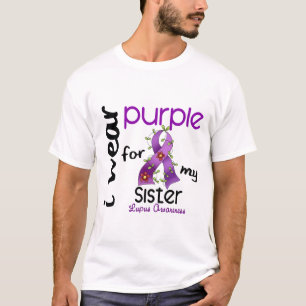 T-shirt Les lupus I PORTENT le POURPRE POUR MA SOEUR 43