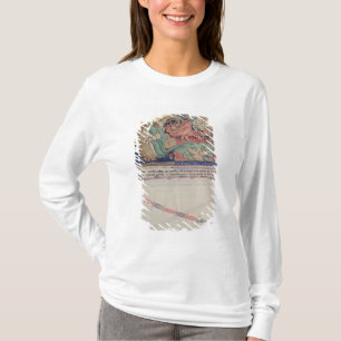 T-shirt Les mâchoires de l'enfer avalant le dragon rouge