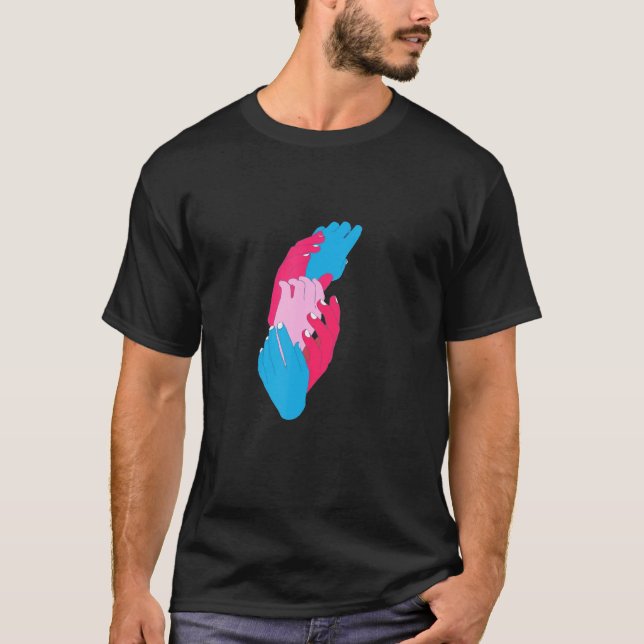 T-shirt Les Mains À La Recherche D'Un Rêve (Devant)