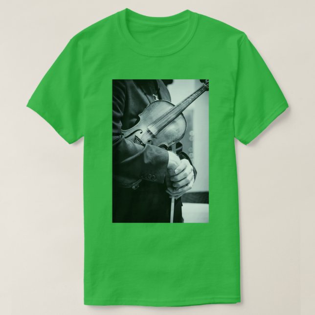 T-shirt Les mains des violonistes (Design devant)