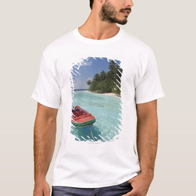 T-shirt Les Maldives, atoll masculin, île de Kuda Bandos (Devant)