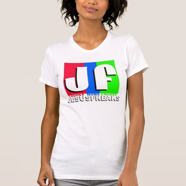 T-shirt Les mamans Choosy choisissent des phénomènes de (Devant)
