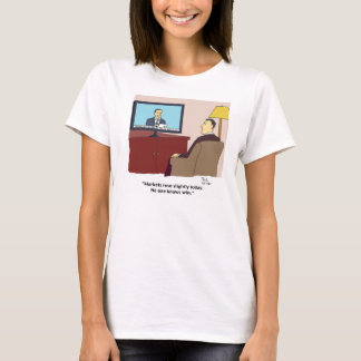 T-shirt Les marchés se sont levés légèrement aujourd'hui. 