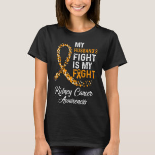 T-shirt Les Maris combattent Mon combat Conscience du canc