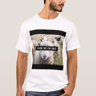 T-shirt Les Masques Sont Pour Les Moutons