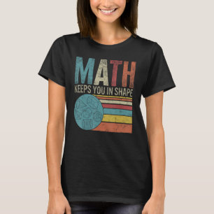 T-shirt Les mathématiques de l'enseignant vous permettent