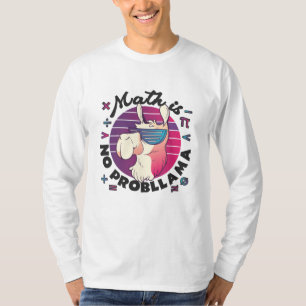 T-shirt Les maths c'est pas un probLlama