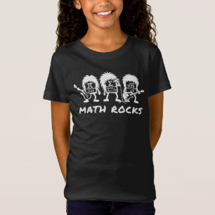 T-Shirt Les maths détonnent Humour sur le groupe de rock a