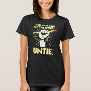 T-shirt Les Mauvais Épineurs Du Monde Unite Dyslexique Dys