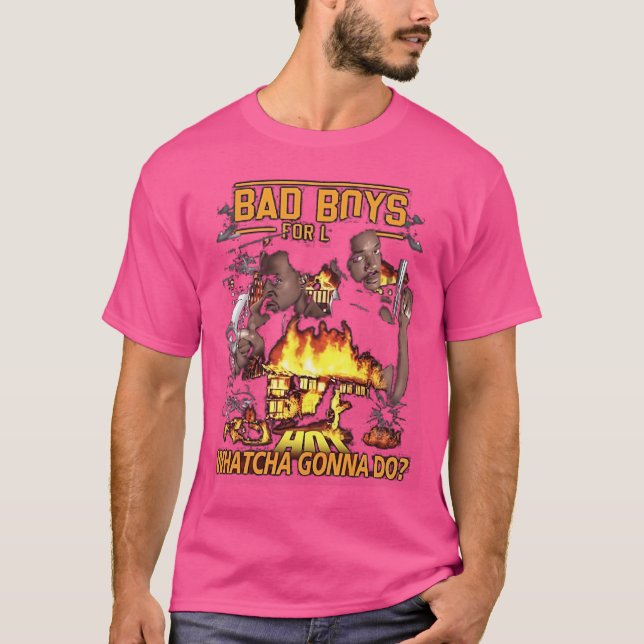 T-shirt Les Mauvais Garçons Qui Vont Faire (Devant)