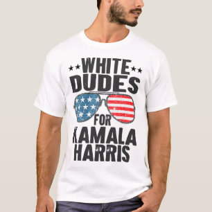 T-shirt Les Mecs Blancs De Kamala Harris Sungles Usa