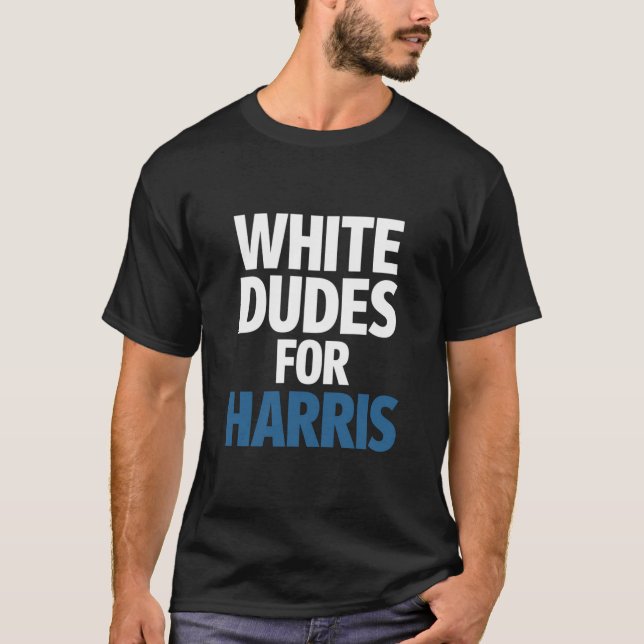 T-shirt Les Mecs Blancs De L'Élection De Harris Kamala Har (Devant)