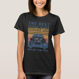 T-shirt Les Meilleures Choses De La Vie Mess Up Your Hair 
