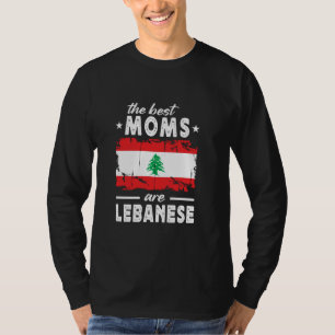 T-shirt Les meilleures mamans sont la fête des mères liban
