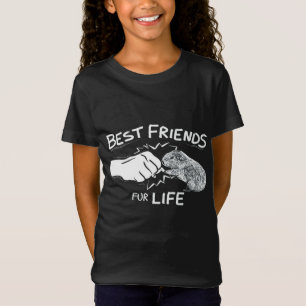 T-Shirt Les meilleurs amis de la vie de la Guinée Pig Drô