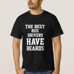 T-shirt Les Meilleurs Conducteurs D'Autobus Ont Des T-Shir