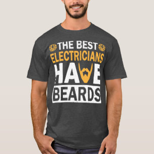 T-shirt Les Meilleurs Électriciens Ont Des Portes Drôle Ba