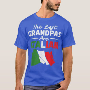 T-shirt Les Meilleurs Grandpas Sont Grandpa Italien 315754