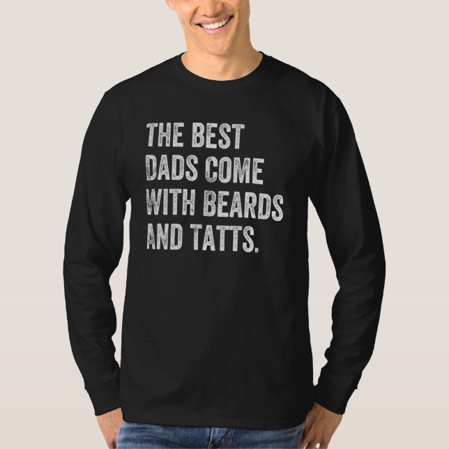T-shirt Les Meilleurs Pères Sont Accompagnés D'Oreilles Et (Devant)